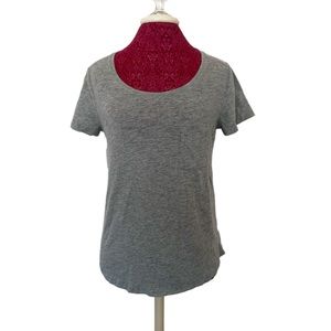 Gap Easy Tee Gray Sz M Short Sleeve